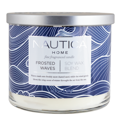 Nautica Frosted Waves Candle
