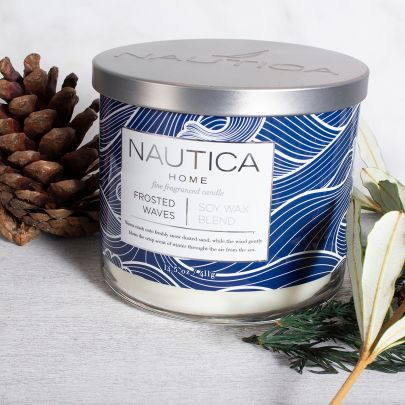 Nautica Frosted Waves Candle