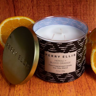 Perry Ellis Neroli + Blood Orange Candle
