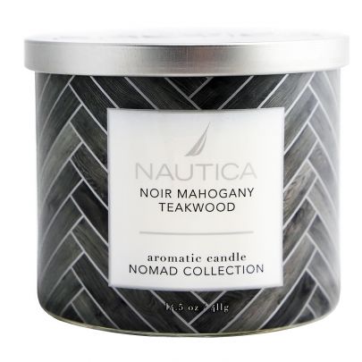 Nautica Noir Mahogany Teakwood Candle