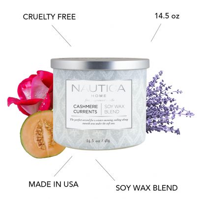 Nautica Cashmere Currents Candle