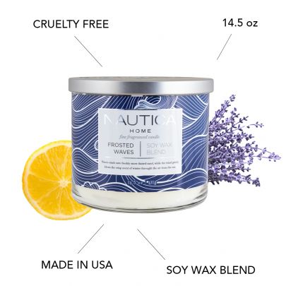 Nautica Frosted Waves Candle