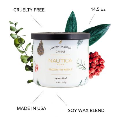 Nautica Frozen Fir Needle Candle