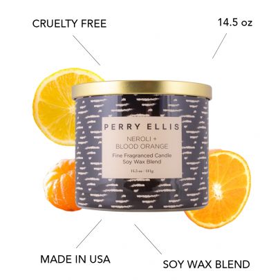 Perry Ellis Neroli + Blood Orange Candle