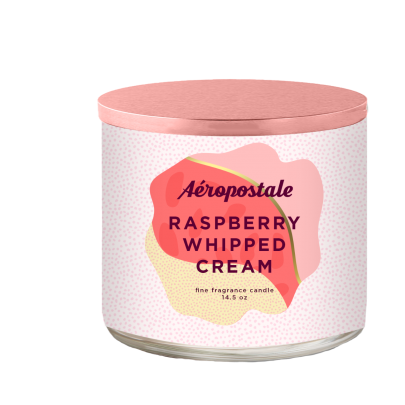 Aeropostale Raspberry Whipped Cream Candle