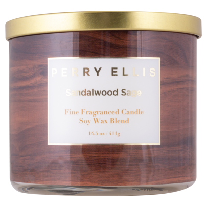 Perry Ellis Sandalwood Sage Candle