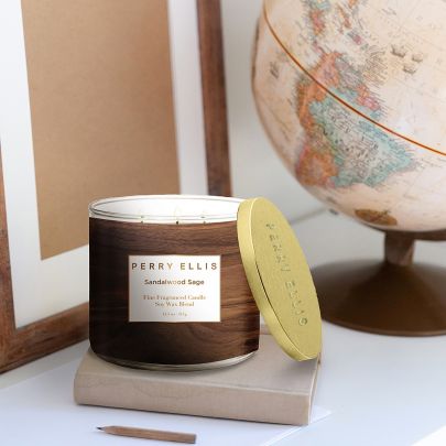 Perry Ellis Sandalwood Sage Candle