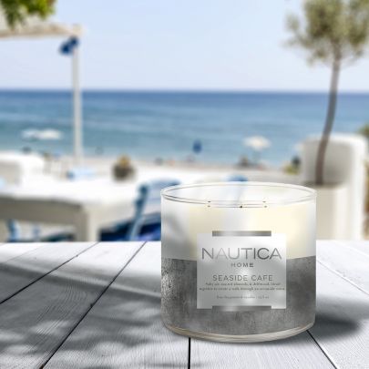 Nautica Seaside Cafe Candle