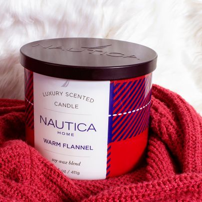 Nautica Warm Flannel Candle