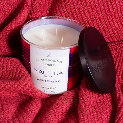 Nautica Warm Flannel Candle