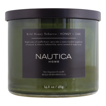 Nautica Wild Honey Tobacco Candle